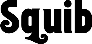Vorschau des Bootsnamens "Squib" als Schriftzug für "Bootsbeschriftung Neu 32"