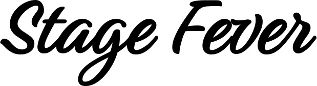 Vorschau des Bootsnamens "Stage Fever" als Schriftzug für "Bootsbeschriftung Klassisch 48"