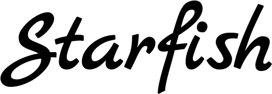 Bootsname 'Starfish' angezeigt als 'Bootsbeschriftung Klassisch 45'