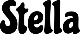 Vorschau des Bootsnamens "Stella" als Schriftzug für "Bootsbeschriftung Klassisch 53"