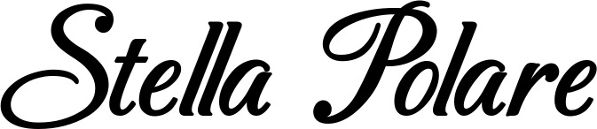 Vorschau des Bootsnamens "Stella Polare" als Schriftzug für "Bootsbeschriftung Klassisch 50"