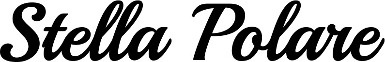 Vorschau des Bootsnamens "Stella Polare" als Schriftzug für "Bootsbeschriftung Klassisch 86"