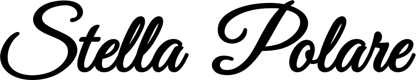 Vorschau des Bootsnamens "Stella Polare" als Schriftzug für "Bootsbeschriftung Klassisch 68"