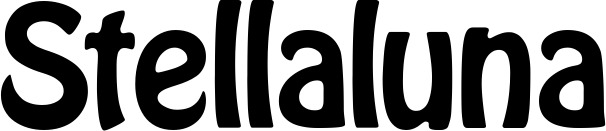 Vorschau des Bootsnamens "Stellaluna" als Schriftzug für "Bootsbeschriftung Fett 01"