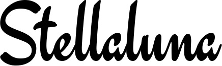 Bootsname 'Stellaluna' angezeigt als 'Bootsbeschriftung Klassisch 63'