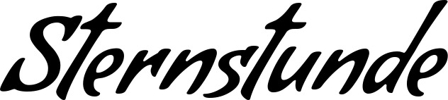 Vorschau des Bootsnamens "Sternstunde" als Schriftzug für "Bootsbeschriftung Klassisch 57"