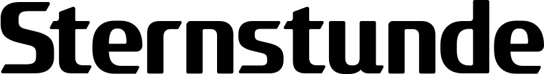 Vorschau des Bootsnamens "Sternstunde" als Schriftzug für "Bootsbeschriftung Fett 22"