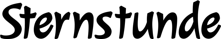 Bootsname 'Sternstunde' angezeigt als 'Bootsbeschriftung Klassisch 72'