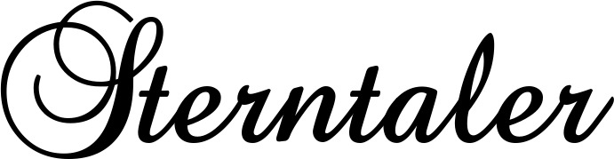 Vorschau des Bootsnamens "Sterntaler" als Schriftzug für "Bootsbeschriftung Klassisch 02-A"