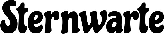 Vorschau des Bootsnamens "Sternwarte" als Schriftzug für "Bootsbeschriftung Neu 41"