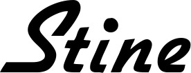 Vorschau des Bootsnamens "Stine" als Schriftzug für "Bootsbeschriftung Klassisch 66"