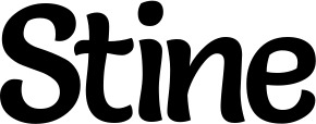 Vorschau des Bootsnamens "Stine" als Schriftzug für "Bootsbeschriftung Klassisch 94"