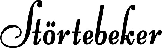 Vorschau des Bootsnamens "Störtebeker" als Schriftzug für "Bootsbeschriftung Klassisch 76"
