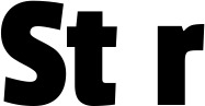 Vorschau des Bootsnamens "Stýr" als Schriftzug für "Bootsbeschriftung Fett 30"