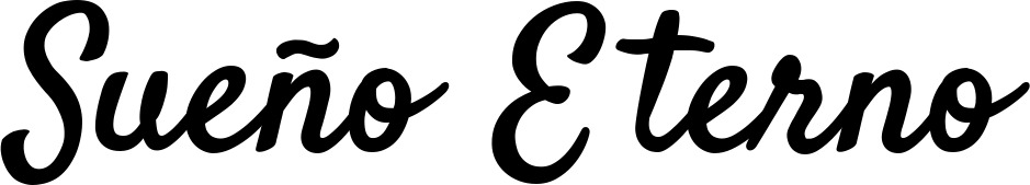 Vorschau des Bootsnamens "Sueño Eterno" als Schriftzug für "Bootsbeschriftung Klassisch 96"