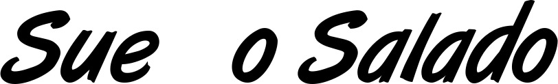 Vorschau des Bootsnamens "Sueño Salado" als Schriftzug für "Bootsbeschriftung Klassisch 38"