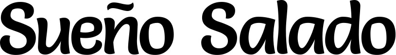 Vorschau des Bootsnamens "Sueño Salado" als Schriftzug für "Bootsbeschriftung Klassisch 94"