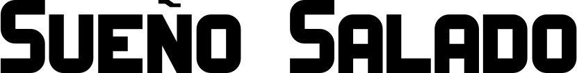Vorschau des Bootsnamens "Sueño Salado" als Schriftzug für "Bootsbeschriftung Neu 34"