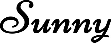 Bootsname 'Sunny' angezeigt als 'Bootsbeschriftung Klassisch 84'