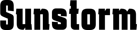 Bootsname 'Sunstorm' angezeigt als 'Bootsbeschriftung Fett 41'