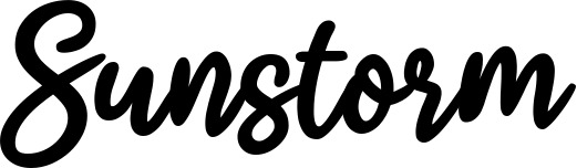 Bootsname 'Sunstorm' angezeigt als 'Bootsbeschriftung Klassisch 74'