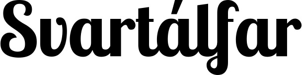 Vorschau des Bootsnamens "Svartálfar" als Schriftzug für "Bootsbeschriftung Neu 51"