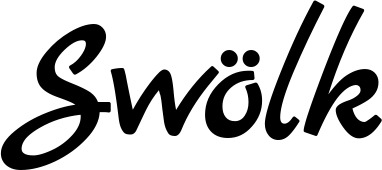 Vorschau des Bootsnamens "Swölk" als Schriftzug für "Bootsbeschriftung Klassisch 77"