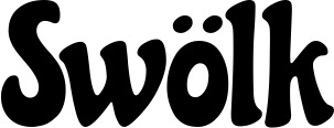 Vorschau des Bootsnamens "Swölk" als Schriftzug für "Bootsbeschriftung Neu 41"