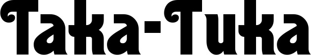 Vorschau des Bootsnamens "Taka-Tuka" als Schriftzug für "Bootsbeschriftung Neu 32"
