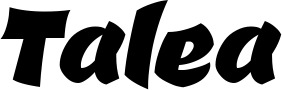 Vorschau des Bootsnamens "Talea" als Schriftzug für "Bootsbeschriftung Neu 39"