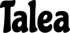 Vorschau des Bootsnamens "Talea" als Schriftzug für "Bootsbeschriftung Klassisch 53"