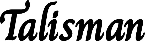 Vorschau des Bootsnamens "Talisman" als Schriftzug für "Bootsbeschriftung Klassisch 51"
