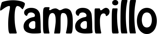 Vorschau des Bootsnamens "Tamarillo" als Schriftzug für "Bootsbeschriftung Fett 01"
