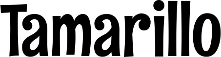 Vorschau des Bootsnamens "Tamarillo" als Schriftzug für "Bootsbeschriftung Neu 68"