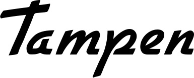 Vorschau des Bootsnamens "Tampen" als Schriftzug für "Bootsbeschriftung Klassisch 66"