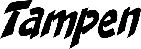 Vorschau des Bootsnamens "Tampen" als Schriftzug für "Bootsbeschriftung Klassisch 31"