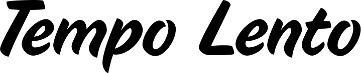 Vorschau des Bootsnamens "Tempo Lento" als Schriftzug für "Bootsbeschriftung Klassisch 19"