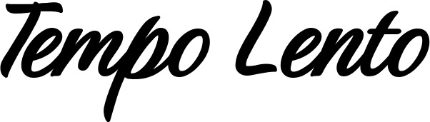 Vorschau des Bootsnamens "Tempo Lento" als Schriftzug für "Bootsbeschriftung Klassisch 48"