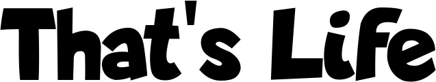 Bootsname 'That's Life' angezeigt als 'Bootsbeschriftung Neu 48'