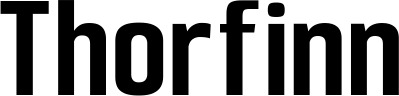 Vorschau des Bootsnamens "Thorfinn" als Schriftzug für "Bootsbeschriftung Neu 69"