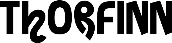 Vorschau des Bootsnamens "Thorfinn" als Schriftzug für "Bootsbeschriftung Neu 59"