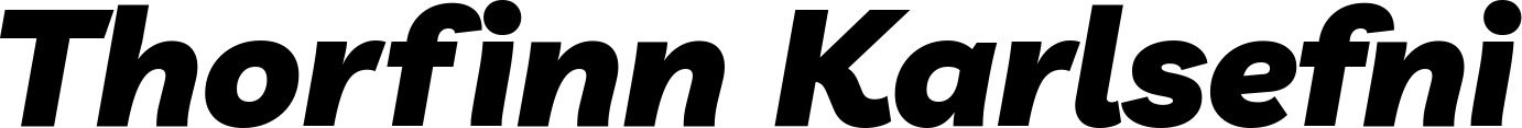 Vorschau des Bootsnamens "Thorfinn Karlsefni" als Schriftzug für "Bootsbeschriftung Kursiv 06"