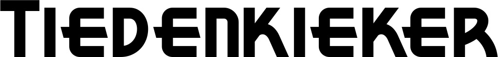 Vorschau des Bootsnamens "Tiedenkieker" als Schriftzug für "Bootsbeschriftung Neu 26"