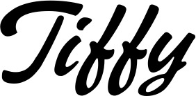 Vorschau des Bootsnamens "Tiffy" als Schriftzug für "Bootsbeschriftung Klassisch 12"