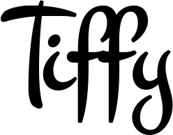 Vorschau des Bootsnamens "Tiffy" als Schriftzug für "Bootsbeschriftung Klassisch 81"