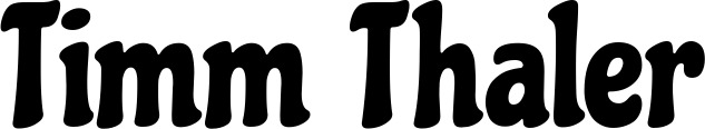 Vorschau des Bootsnamens "Timm Thaler" als Schriftzug für "Bootsbeschriftung Neu 41"