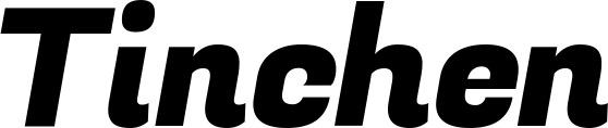 Vorschau des Bootsnamens "Tinchen" als Schriftzug für "Bootsbeschriftung Kursiv 04"