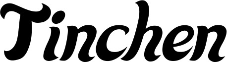 Vorschau des Bootsnamens "Tinchen" als Schriftzug für "Bootsbeschriftung Klassisch 33"