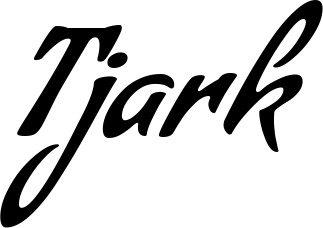 Vorschau des Bootsnamens "Tjark" als Schriftzug für "Style Klassisch 57"