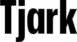 Vorschau des Bootsnamens "Tjark" als Schriftzug für "Bootsbeschriftung Fett 25"